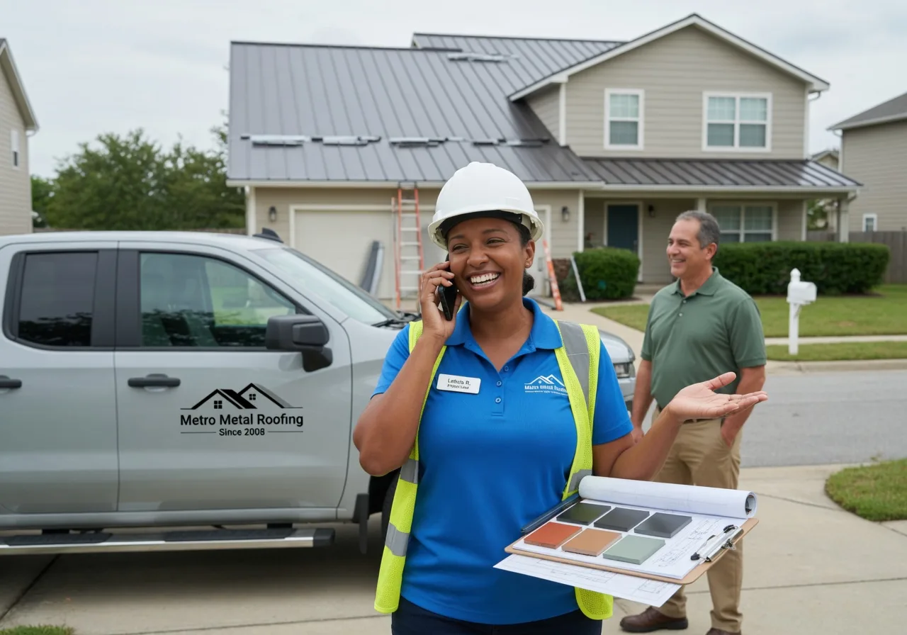 Storm Damage Metal Roof Repair in Youngwood, PA
